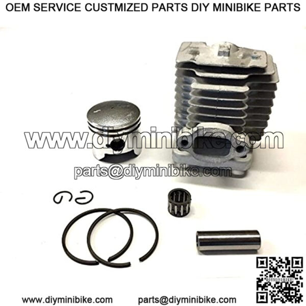 47cc Complete 40Mm Cylinder Kit Mini Bikes Pocket Bikes Mta1 Mta2