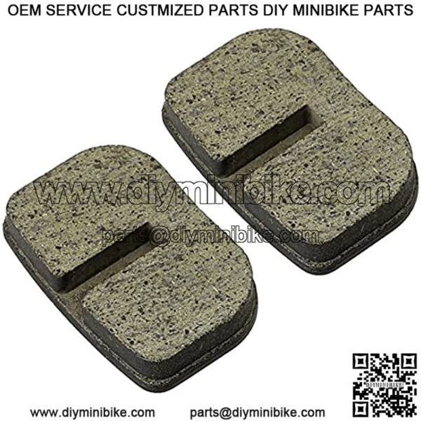 Rear Disc Brake Pads for Moto Classic 80cc MM-B80 105cc MM-B105 1000W MM-E1000 Electric Motovox MBX10 MBX11 MVS10 Mini Bike One Pair