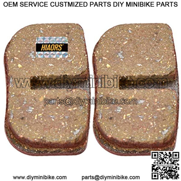 Red Disc Brake Pads Set for Motovox MBX10 MBX11 79cc Doodlebug Dirtbug 97cc 2.8HP DB30 Moto MM-BB80 Mini Bike Parts 3 Pair - Image 4