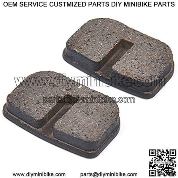 Brake Pads Set Replacement for MBX10 MBX11 79cc MM-BB80 Mini Bike - Image 2