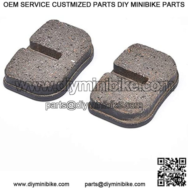 Brake Pads Set Replacement for MBX10 MBX11 79cc MM-BB80 Mini Bike - Image 4