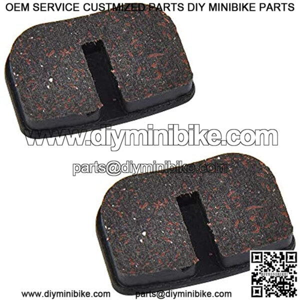 Brake Pads Set Replacement for MM-B80 Mini Bike