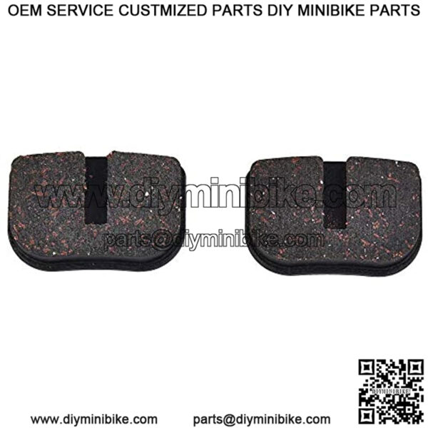 Brake Pads Set Replacement for MM-B80 Mini Bike - Image 3