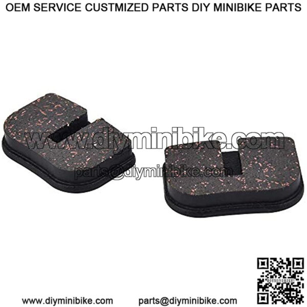 Brake Pads Set Replacement for MM-B80 Mini Bike - Image 4