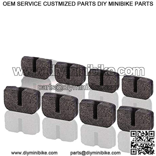 DP2-4S1 Brake Pads for MOTOVOX MBX10 79CC MINI BIKE REAR BRAKE PADS MBX-10 PARTS NEW (4 Pack)