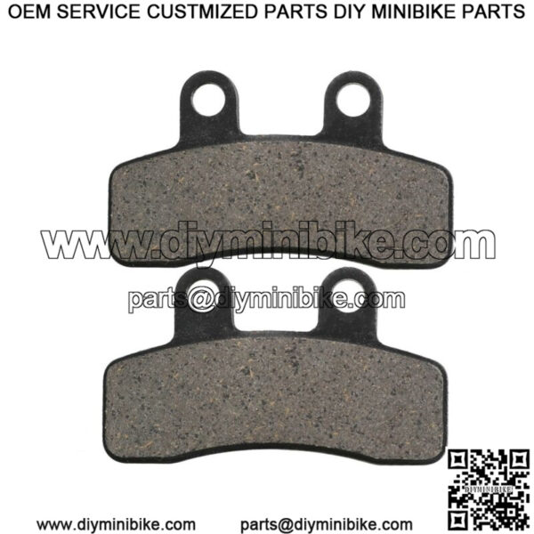 Front Disc Caliper Brake Pads For Mini Bike Go Kart ATV Pit Bike 50cc 110 125cc