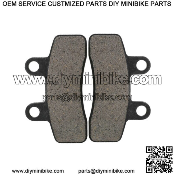 Front Disc Caliper Brake Pads For Mini Bike Go Kart ATV Pit Bike 50cc 110 125cc - Image 3