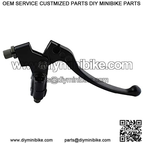 7/8" Left Brake Clutch Lever Perch Compatible with Mini Bike 196cc 5.5hp 6.5hp Warrior Heat MB165 MB200 XR80 XR100 CRF70 Pit Dirt Motor Bike Motocross - Image 3