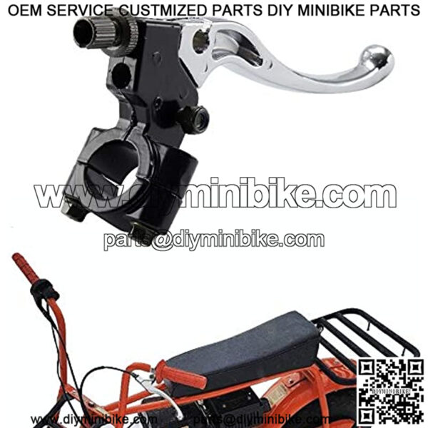 22mm Clutch Lever, Left Brake Handle Brake Lever Mini Bike Part Fit for Compatible with CT200U Trail 200 196cc Mini Bike