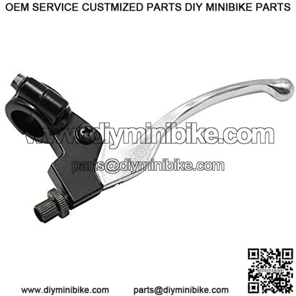 22cm 7/8" Left Clutch Brake Lever Replacement for Coleman CT200U Trail Mini Bike 196cc 98cc Bike YAMAHA YZ80 - Image 3