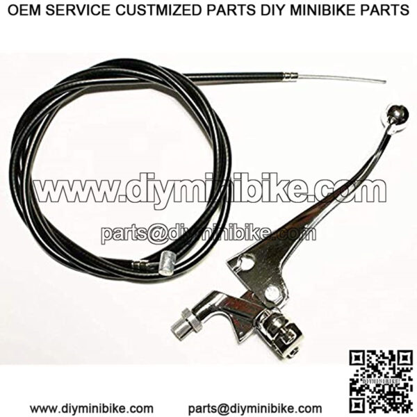 Brake Lever and Cable For Mini Bike, Mini Chopper, Go Kart.