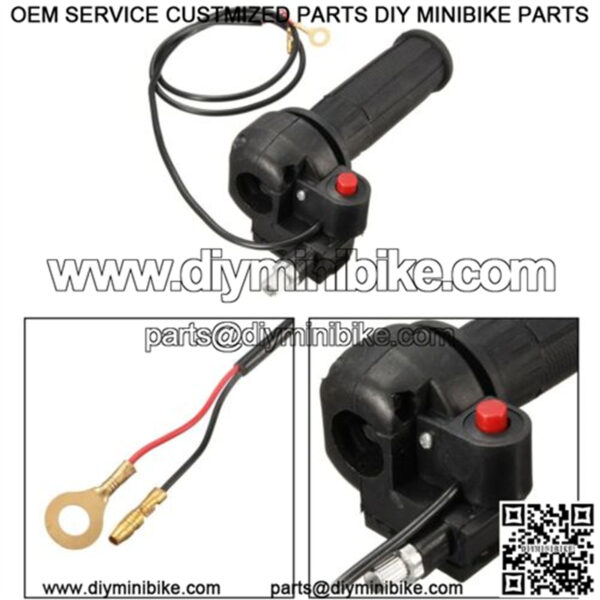 mini moto dirt bike twist throttle 47cc 49cc for sale