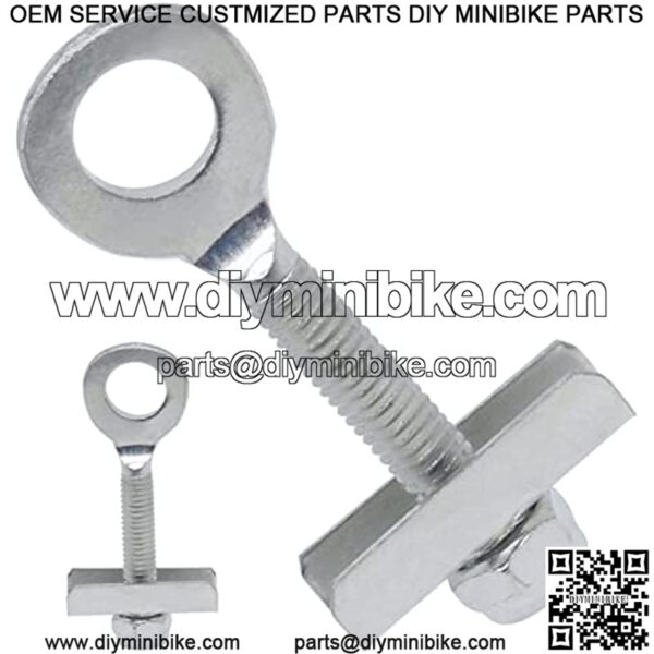 Axle Chain Adjuster Bolt Tensioner 10 mm Fit for 47cc 49cc Pocket Mini Dirt Motor Bike.