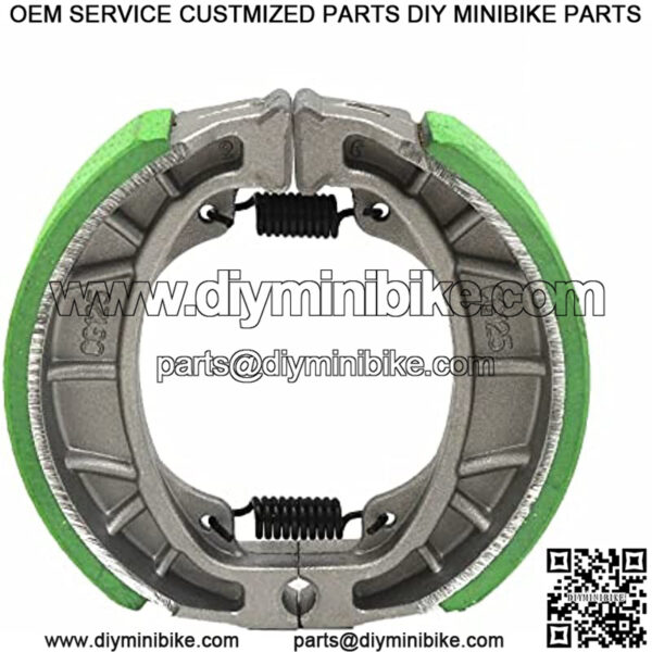 Mini Bike Brake Pad Shoes for Coleman CT200U MB200 BT200X MB165 Massimo Baja Mini Bike Brake Shoes GY6 49cc 50cc 150cc Scooter Moped CG125 105mm Drum Shoes - Image 3