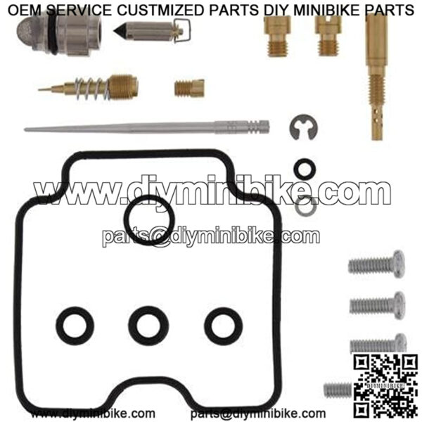 26-1262 Carburetor Repair Kit (26-1262 Yamaha YFM35FX Wolverine YFM350 Bruin YFM350 Grizzly IRS/SRA 2006-2014)