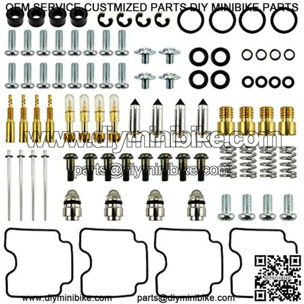 Carburetor Repair Kit, Fit for Suzuki GSX600F GSX 600 600F Katana 1998-2006, for 1998?C 2006 GSX600F Katana, Replace 26-1694,5% coupon applied at checkout,with coupon