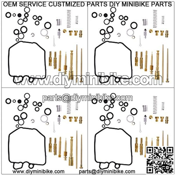 Carburetor Rebuild Kit for Honda CB900F Super Sport CB900C Custom CB1000C 1980-1983 Carburetor Repair Kit (4-Pack),10% coupon applied at checkout,with coupon