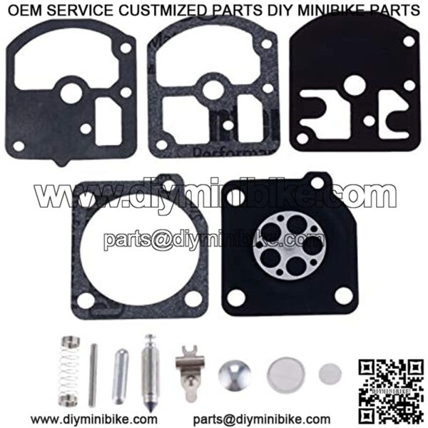 Carburetor Repair Kit for Echo CS280E CS280EP Chainsaw Zama C1S-K1D Carb