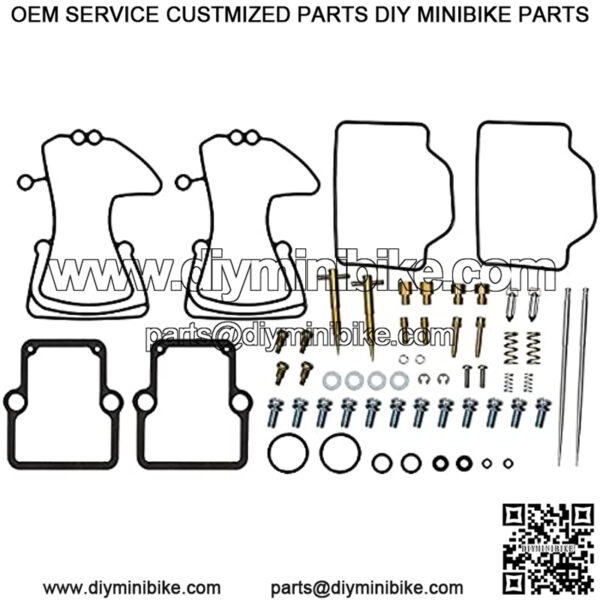 SPI, SM-07649, Carburetor Repair Kit for 2003-2005 Polaris RMK 800