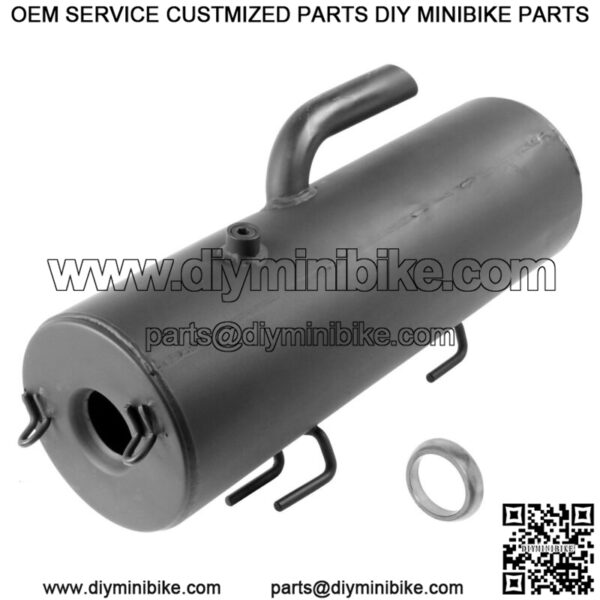 Exhaust Muffler Silencer W/ Gasket For Polaris Ranger XP 800 2012