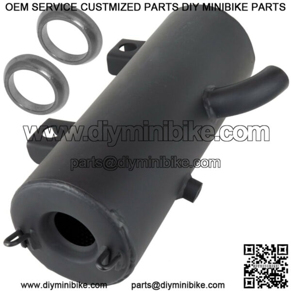 Exhaust Muffler Silencer W/Gaskets for Polaris Trail Blazer 330 2008 2009-2013