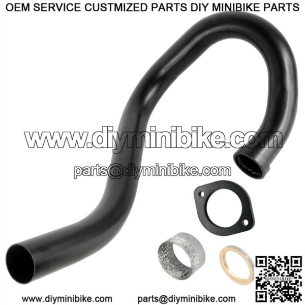 Exhaust Muffler Pipe w/ Gaskets fits Yamaha Raptor 350 YFM350R 2004 2005 - 2013