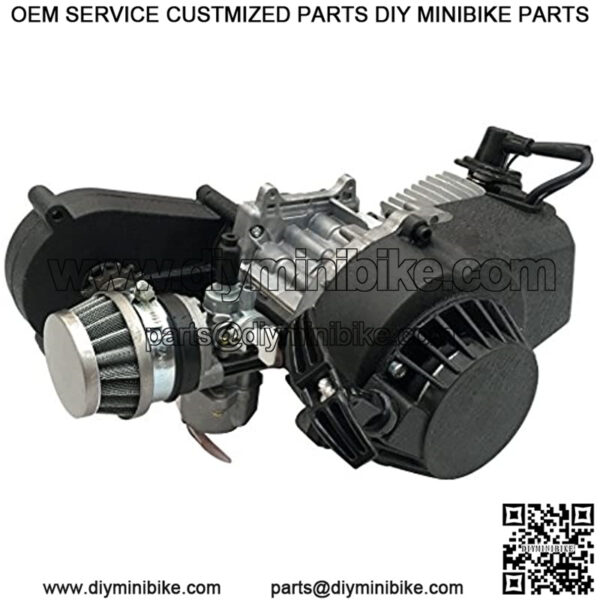 2 Stroke Engine Motor With Gear Box for 47cc 49cc 50cc Mini Pocket Bike Gas G-Scooter ATV Quad Bicycle Dirt Pit Bikes