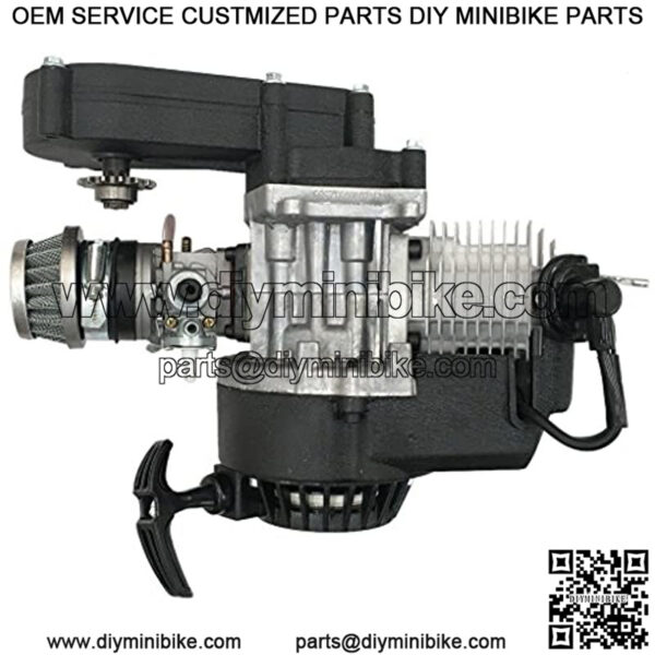 49cc 2-Stroke Motor Engine Assembly for Pocket Bike Mini ATV Scooter