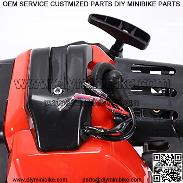 2 Stroke 49cc Engine Single Cylinder Pull Start Mini Chopper/Bike Exhaust Air Cooled Motor Aluminum Replacement Parts For Pocket Mini Pit Dirt Bike ATV Quad Bike?? - Image 4