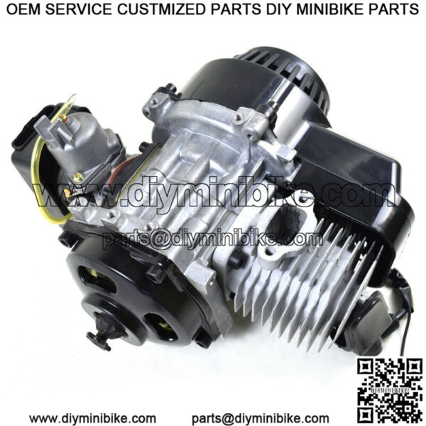 2 Stroke 47cc 49cc Engine Motor Fr ATV Pocket Dirt Mini Bike Rocket Quad Scooter - Image 4