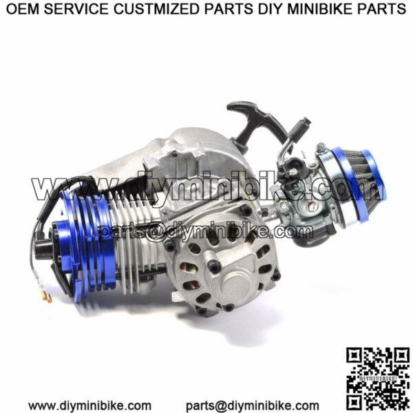 49CC 2-STROKE HIGH PERFORMANCE ENGINE MOTOR POCKET MINI DIRT BIKE SCOOTER ATV