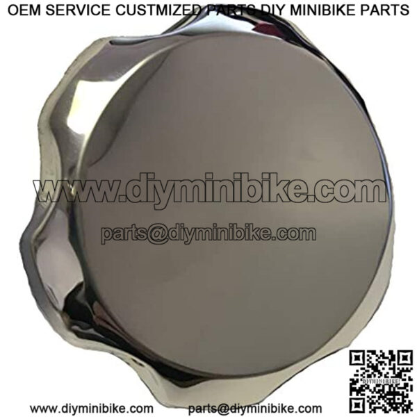 Metal Fuel Tank Cap for CT200U CT200U-EX Honda GX160 GX200 Baja MB165 MB200 Mini Bike, Finish Gas Cap, 37mm 168F, 5.5HP 6.5HP Mini Bikes, Mopeds, ATVs