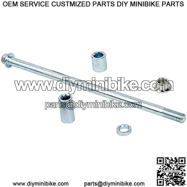 12mm 280mm Front Rear Axle with Bushing 5mm 20mm 30mm Fit for Pit Dirt Bike Moped Scooter QUAD ATV Mini Bike Parts - Image 3