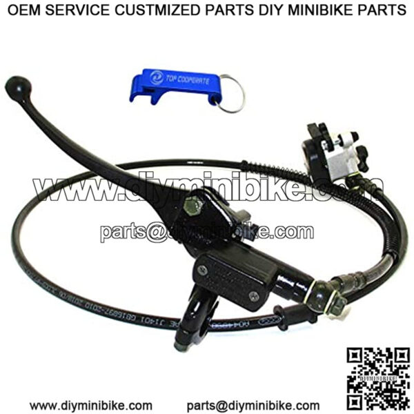 Upgraded Hydraulic Brake System For Mini Bike Doodlebug DB30 50" Hose