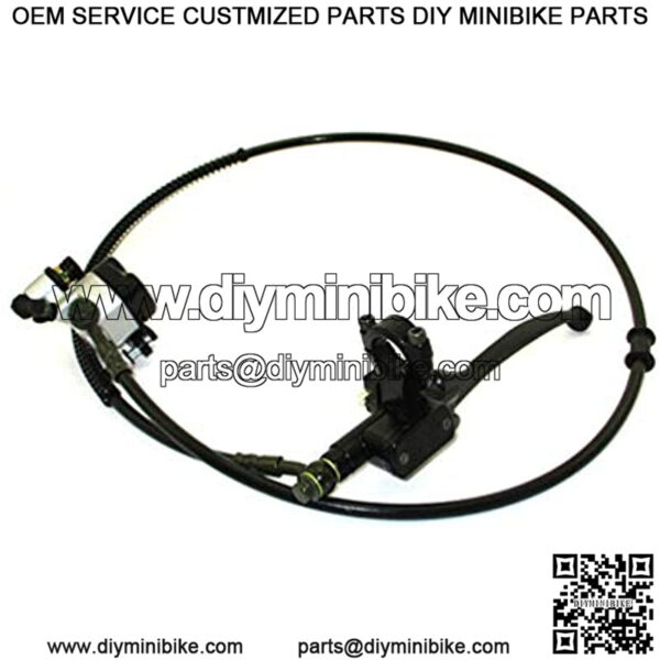 Upgraded Hydraulic Brake for Mini Bike Doodlebug DB30,50inch Hose - Image 5