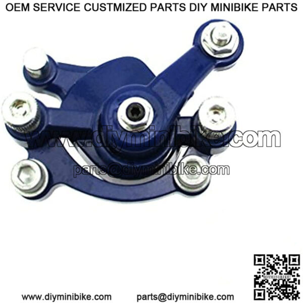 Blue Rear Disc Brake Caliper For 97cc Mini Bike DoodleBug BLITZ DB30 DB30S DB30R