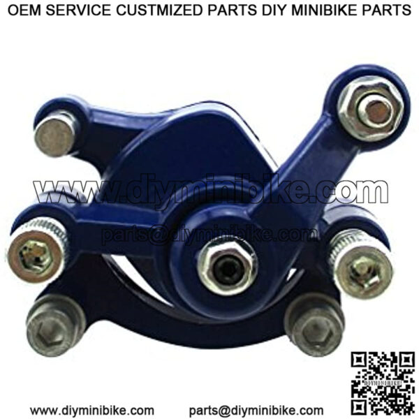 Blue Rear Disc Brake Caliper For 97cc Mini Bike DoodleBug BLITZ DB30 DB30S DB30R - Image 2