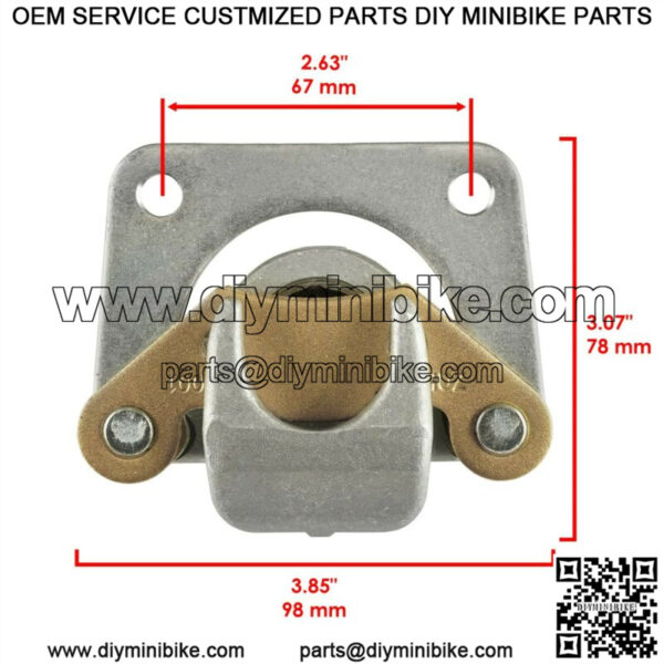 Fits Polaris ACE 500 / ACE 570 Rear Brake Caliper Left Right w/ Pads 2017 - 2019 - Image 2