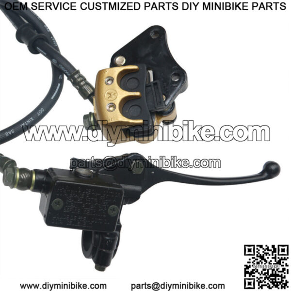 Hydraulic Front Disc Brake Caliper for ATV Go Kart Pitpro Dirt Bike Mini Bike - Image 2