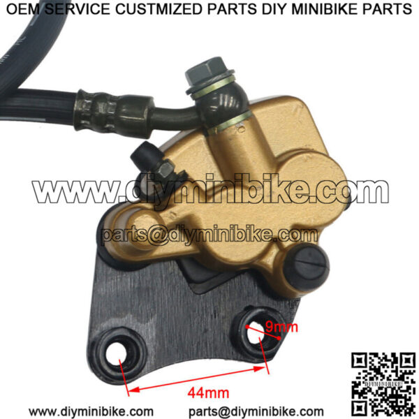 Hydraulic Front Disc Brake Caliper for ATV Go Kart Pitpro Dirt Bike Mini Bike - Image 3