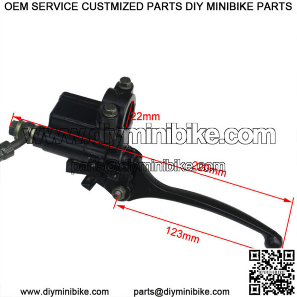 Hydraulic Front Disc Brake Caliper for ATV Go Kart Pitpro Dirt Bike Mini Bike - Image 4