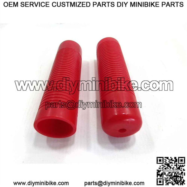 1" Red Grip/Foot Covers