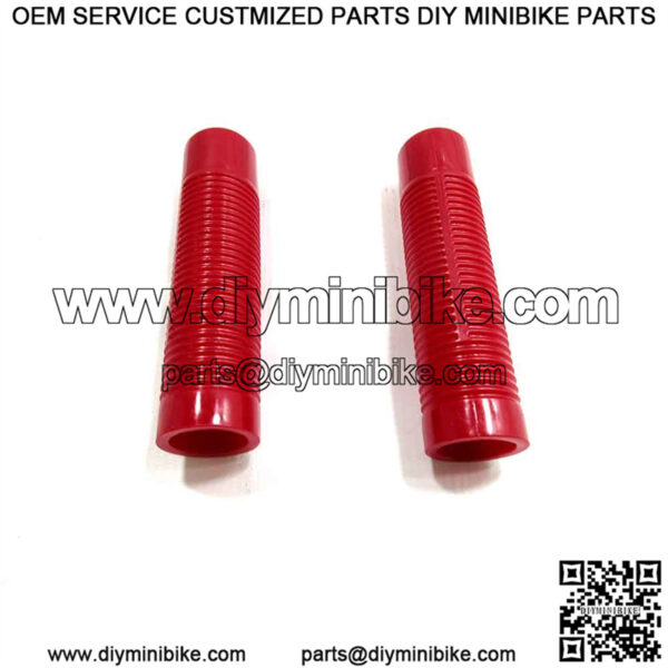 7/8" Red Grip/Foot Covers