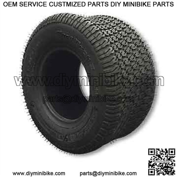 13 X 6.50 x 6 Turf Tire, 4 Ply, 6.0" Wide, 12.5" OD