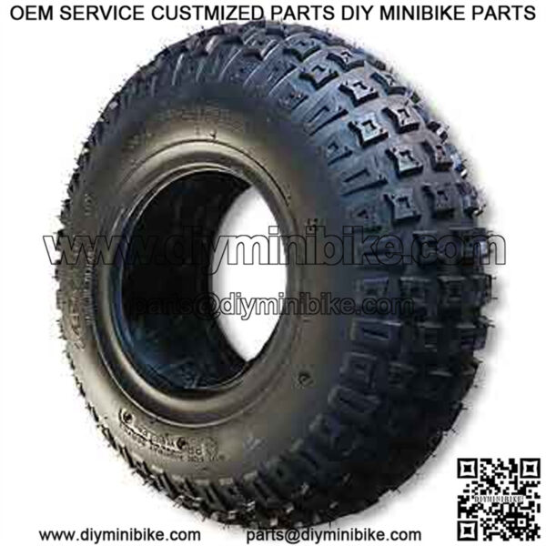 20 X 7.00 X 8 Knobby Tire, 2 Ply, 7.2" Wide, 20.0" OD