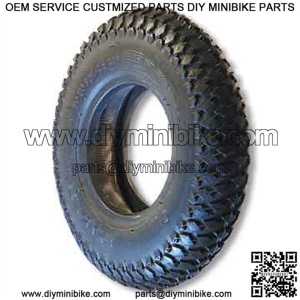 200 X 50 Studded Tire, 4 Ply, 2.1" Wide, 7.5" OD