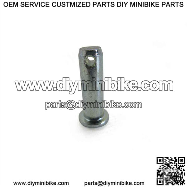 PIN WITH HOLE, 1/4 X .77, ZINC PLATED