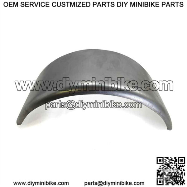 Unplated Fender for 6" & 8" Tires - Wide