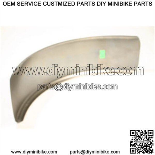 4.00" Height, 18.0" Length Unplated Fender