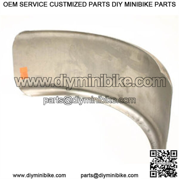 3.5" Height, 14.5" Length Unplated Fender